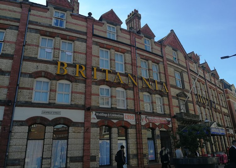 Picture Bryan Manley-Green Britannia Hotel - Home of Afgan refugees directly opposite the new ministry.