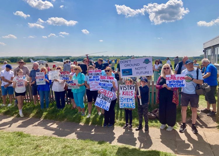 Tollerton Airfield campaigners
